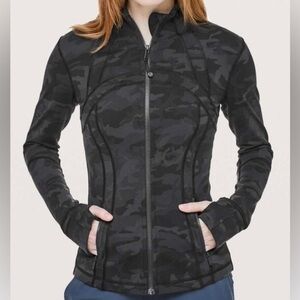 LULULEMON Black Camo Define Jacket